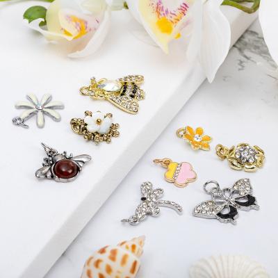 China Fashion Excellent CLASSIC Professional Metal Hot Sale Multi Color Jewelry Rhinestone Charms for sale