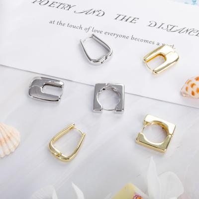 China 2022 TRENDY fashion jewelry fashion earrings huggie circle classic earring for sale