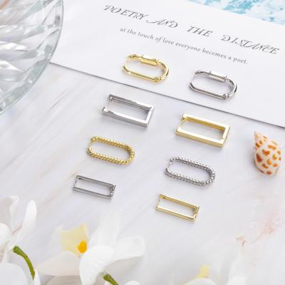 China 2022 TRENDY fashion jewelry fashion earrings huggie circle classic earring for sale