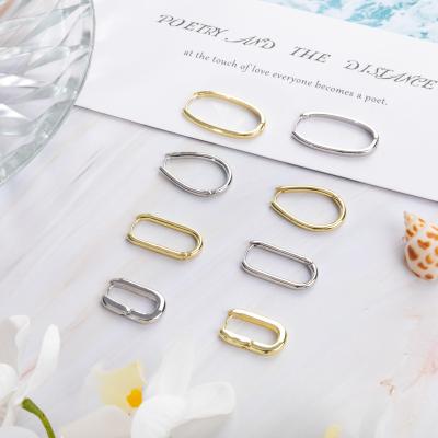 China Classic Trendy Trendy Fashion Earrings Jewelry Huggie Circle Earring for sale