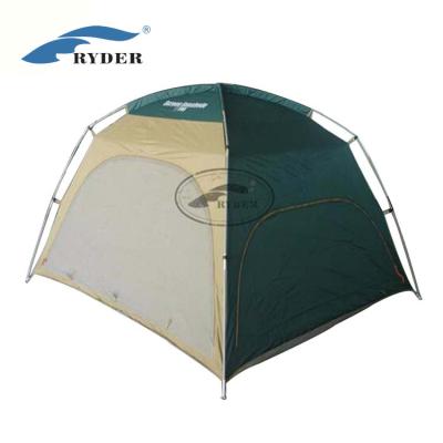 China Portable Single Layer Camouflage/Field Game OEM/ODM Fiberglass Poles Framed Cabin Gardening Tent Affordable For Promotion Purpose Heavy Duty PE Floor for sale