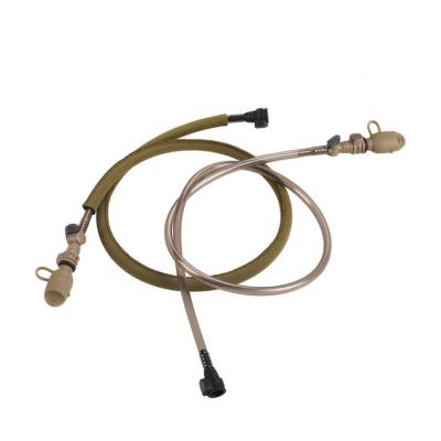 China TPU Hose Kit Hydration Bladder Water Tank Accessory Drinking Hose System Straw Kit Hose Valve Set with Thermal Tube Socket for sale