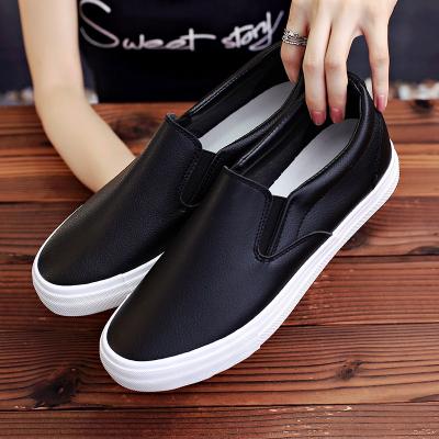 China Deodorization Spring Fashion Leather Shoes Daily Casual Men Waterproof Slip On Tennis Sports Shoes For Boys for sale