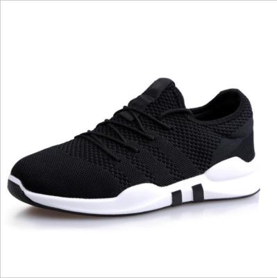 China Low MOQ Anti-Smell Black Custom Cheap Price Sports Shoes Walking Sock Training Sneakers Running Men Athletic Shoes for sale