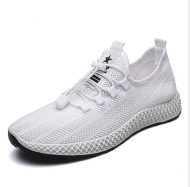 China Cheapest low MOQ fashion mesh zapatialls white black zapatialls zapatos sports men walking casual shoes trend wear sports sneakers for sale