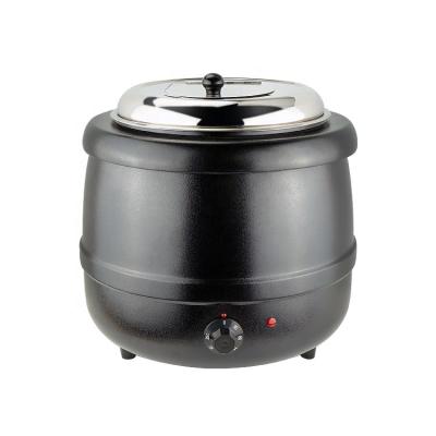 China Soup Warmer CE CB LFGB ETL Buffet Catering Used Electric Soup Warmer 10L Soup Kettle Soup Warmer for sale