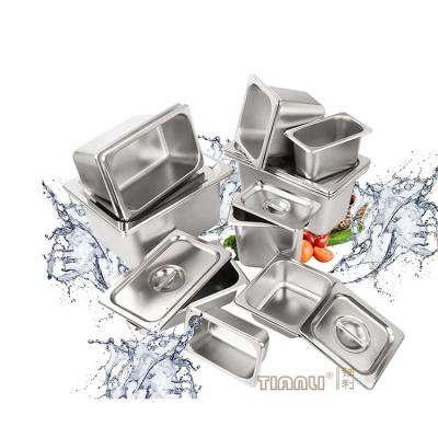 China Europen/American Size Hotel Restaurant Food Casserole Steamer Table Gastronorm Casserole GN Casserole for sale