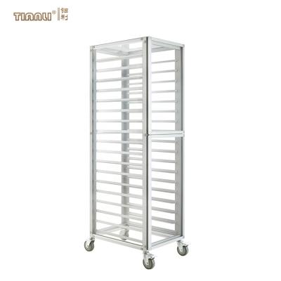 China Modern Desgin Sealing Property Food Cart Beverage Bakery Cooling Tray Rack Bread Trolley for Kitchen Equipment à venda