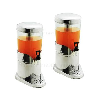 Cina Modern Supplying Base 8L*2 Large Equipment Stainless Steel Juice Water Dispenser For Hotel in vendita