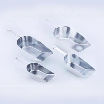 중국 Multi Size Aluminum Ice Scoop Bar Stocked Ice Bucket Serving Scoop 판매용