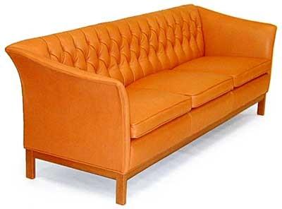 China American Style Button Tufted Leisure Hotel Furniture Sleeper Sofa Wooden Frame for sale