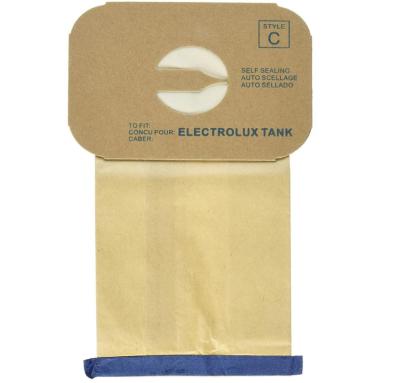 China Wholesale High Effciency Vacuum Bag Vacuum Cleaner Filter Bags Replacement Electroluxs Type C Bags Vacuum Bags for sale