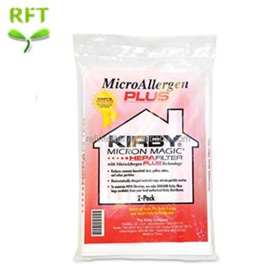 China China Supplier Eco-friendly Kirby Microfiber Plus HEPA Vacuum Filter Bags For Kirby 204814 for sale