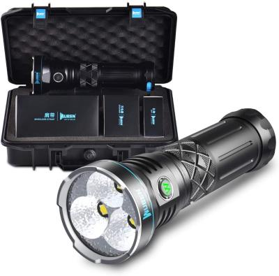 China 12000 Lumen Power Outdoor Activity WUBEN A9 Rechargeable High Lumen High Lumen Led Flashlight for sale