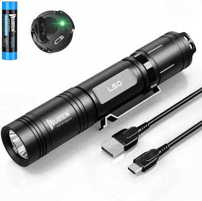 China Tail Cap Switch 1200 Lumen Super Bright Linterna LED Torch Tactical Diving Rechargeable Flashlight for sale