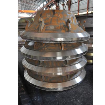 China Jaw Crusher High Manganese Mn18cr2 Mingyu Msp100 Msp200 Terex Cone Crusher Parts Envelope And Concave for sale