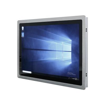 China Aluminum Alloy All In One Touch Screen Panel PC 1080P IPS Optical Bonding Core i5 for sale