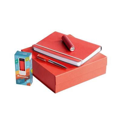 China Handmade Hot Fancy Cardboard Orange Box Magnet Storage Rigid Flat Luxury Magnetic Folding Paper Gift Box for sale