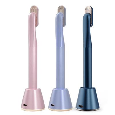 China Intelligent Pen Anti-Aging Passionate Eye Wrinkle Remover Wrinkle Massage Stick EMS Facial Massage Wand LED For Dark Eye Bag Circle Removal for sale