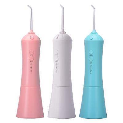 China IPX7 Waterproof 3 Modes & 3 Variable Nozzle Floss Portable Powerful Teeth Dental Flosser Travel Irrigator Professional Oral Cordless Bag Water Dental Cleaner for sale