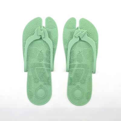 China 2021 Wholesale Safe Non-toxic Non-slip Popular Teen Women Indoor Outdoor Feet Massage Slippers for sale