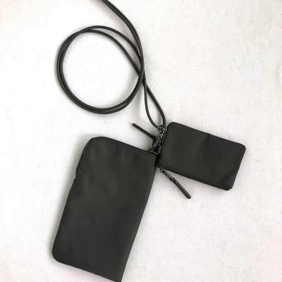 China Nylon NYLON 2 IN 1 BAG PHONE CASE SET CARD CASE for sale