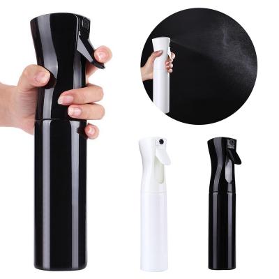 China Hair Customization Hair Salon Spray Bottle, Mini Reusable Plastic Frosted White Hair Chloroform Spray Bottle for sale