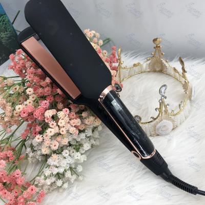 China Sunmibeauty Outdoor Steam Flat Iron Hair Curler OEM Customize Private Label Packing Infrared Flat Iron for sale