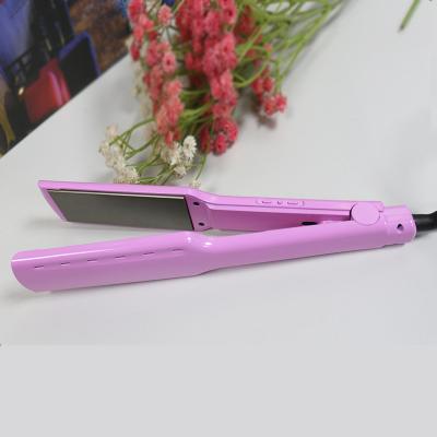 China Outdoor Custom Logo Private Label Packaging Titanium Flat Iron, Salon Tools Hair Straightener for sale