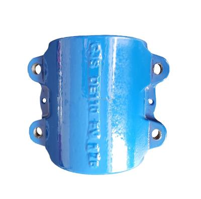 China Ductile Epoxy Coating Iron Water Supply Pipe Saddle Joint SADDLE FLANGE for sale