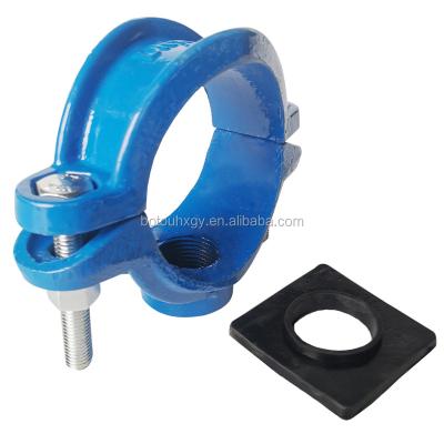 China Water Pipe System Factory Direct Sales OEM Services Tube Flange Pipe Fitting Saddle Flange for sale