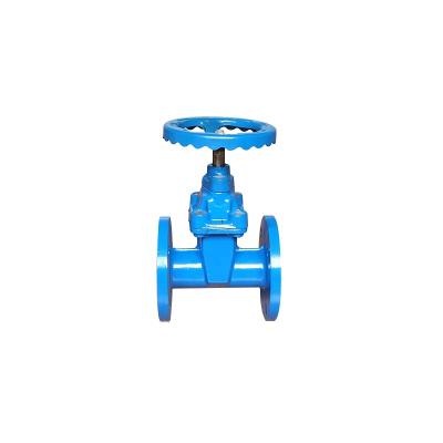 China General Porcelain Cast Iron Wedge Gate Valves For PVC Pipes for sale