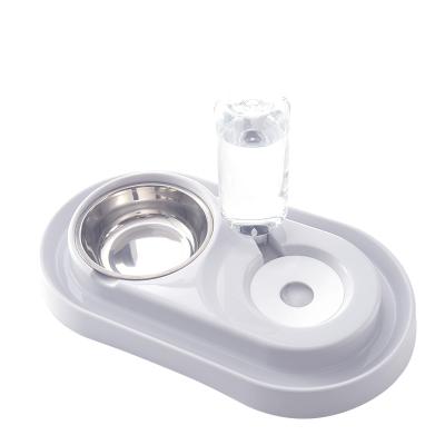 China Automatic Good Quality Pet Bowls Indoor Dog Raised Pet Bowl Pet Cat Food Bowl for sale