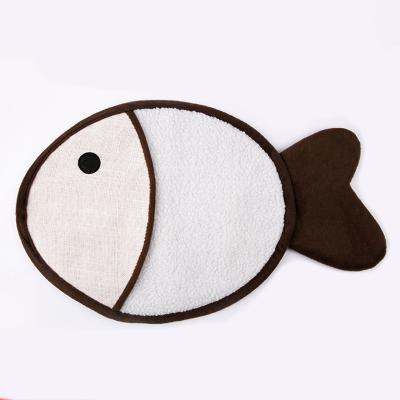 China Breathable High Quality Pet Mat Microfiber Coil Mat Pet Activity Play Feeding Mat for sale