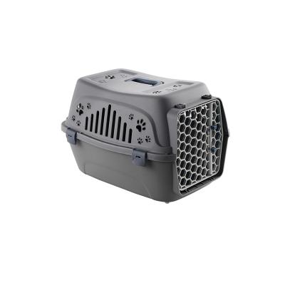 China Breathable Pet Carrier Bag Pet Carrier Airline Approved Cat Dog Plastic House Pet Cages, Carriers for sale