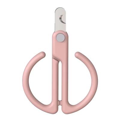 China Viable Wholesale Pet Care Products Factory Scissor Dog Nail Clippers Rubber Pet Nail Clippers for sale