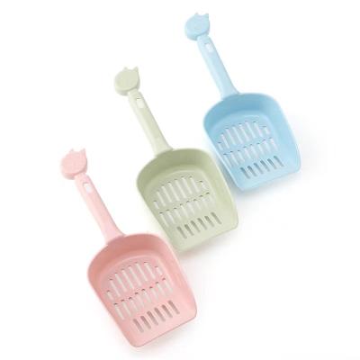 China Cheap Viable Plastic Pet Suppli Pet Cat Litter Shovel Cleaning Scoop for sale