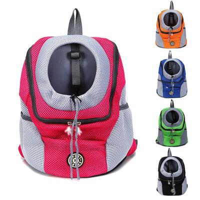 China Durable Breathable Mesh Pet Dog Carrier Bag Travel Carrier Bag Direct Sales Viable Dog Carrier Backpack for sale