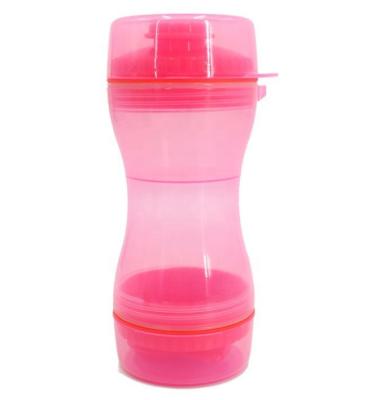 China Non-automatic Popular Bowl Pet Water Bottle Cat Dog Outdoor Water Bottle Portable Cup For Dogs for sale