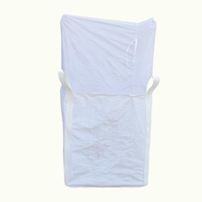 China Breathable Super Big Ton Bag Bulk Skip Bag Dumpster Construction Waste Industrial Garbage Fibc Bag for sale