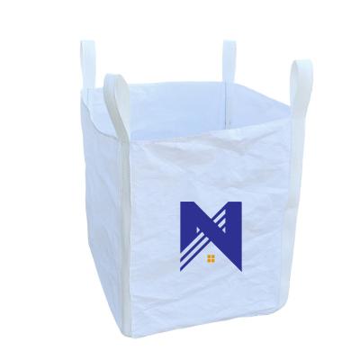 China Breathable Hot sale pp woven jumbo bag 1000kg 1500kg 2000kg big bag fibc ton bulk bag from China Manufacturer for sale