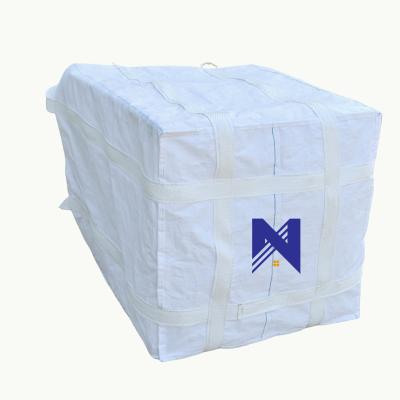 China Breathable PP Woven Jumbo Bag Super Sacks Waterproof Cement Container FIBC Big Bag for sale