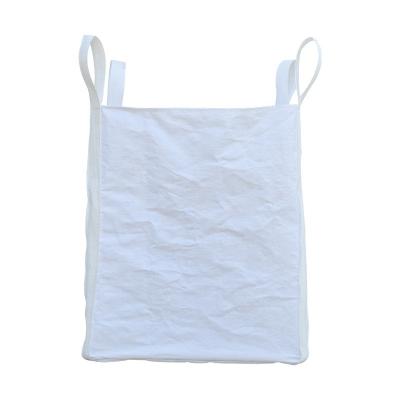 China Breathable Wholesale PP Virgin Plastic Cement Packing Jumbo Bags 1 Tonne Plastic FIBC Packing Bags for sale