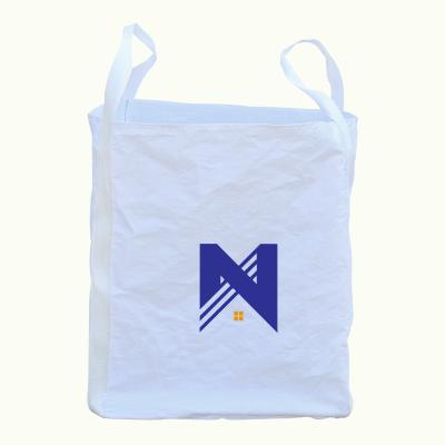 China Breathable Factory Direct Sale bulk bag 1.5 ton jumbo FIBC big bag Super Sack loading 1500kg for sale