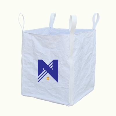 China Breathable China Supplier Super Sack 1 Ton 2 Ton 1000 Kg Jumbo FIBC Bulk Big Bags For Cement for sale