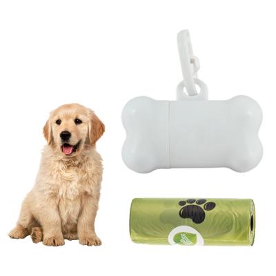 China ODM Bone Dog Waste Bag Dispenser PP Poop Bag Holder For Leash for sale