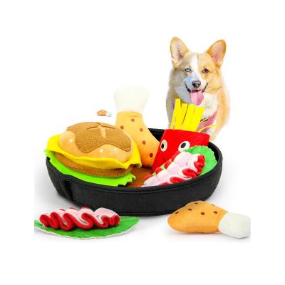 Chine Améliorez le temps de jeu de votre animal de compagnie avec 2022 Dog Breakfast Toy Interactive Plush Hide Seek Dent Cleaning Dog IQ Intelligent Toy à vendre