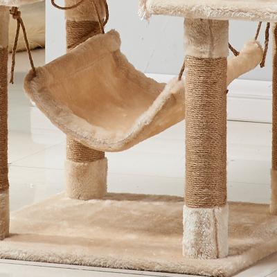 China Maximize Your Cat's Playtime Wall Mounted Cat Scratching Post with Multi Level for sale