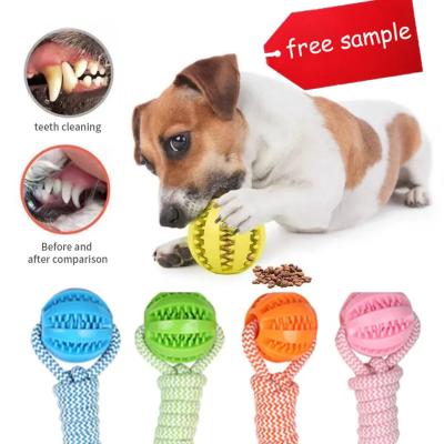 China High Durable Rubber Dog Chew Ball Pet Toy for Play and Exercise Manufacturers for sale