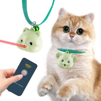 China LED Lights Cat Collar Toy Small Animals Remote Controller Interactive Toy for sale